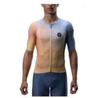 LeBram Izoard Ultralight Jersey met korte mouwen Geel Blauw