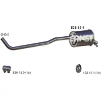 ERNST 536134 Einddemper