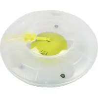 Ebi Interactief UFO Speeltje Wit - 25 cm