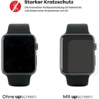 Upscreen - Screenprotector voor APAUK Smartwatch 2.01" - Folie Beschermfolie transparant