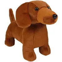 Take Me Home Teckel pluche knuffel hond 33cm zacht speelgoed .