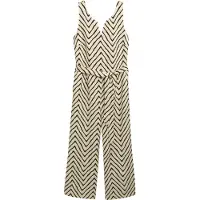 Tom Tailor Jumpsuit nude / zwart