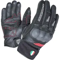 MUGENRACE Neo Kort Zwart Rode Handschoenen Maat L