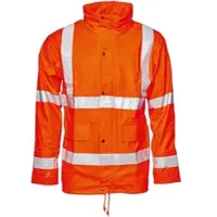 Elka Rainwear 026300r Dry Zone Visible Pu Rain Jacket Hi-vis | Maat: XXL