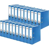 Falken Recycolor vijl, DIN A4, rugdikte 80 mm, 20 stuks, blauw