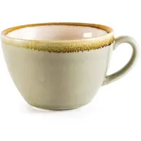 Olympia Kiln Cappuccinokopjes | Mosgroen | 34cl | 6 stuks