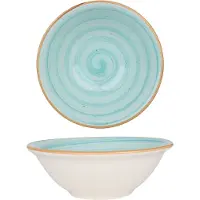 Bonna Kommetje aqua porselein 18 cm (700cc) set van 6