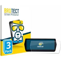 BROTECT Screenprotector 3 Stuks voor MG ZS Hybrid Plus Beschermglas transparant