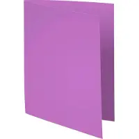 Exacompta 5x FOREVER 170 - Pak van 100 dossiermappen 170g/m2- 24x32cm voor A4. - Lila - 420016E