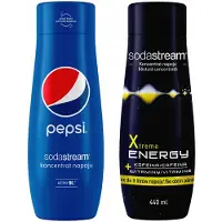 SodaStream Set van 2 Pepsi+Energy concentraten