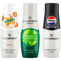SodaStream Soda Stream Serie - Syrop voor Saturator - Mirinda Zero - Mojito - Pepsi Zero