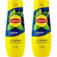 SodaStream Lipton Lemon Ice Tea - Set van 2 - Frisdrankconcentraat - 440 ml