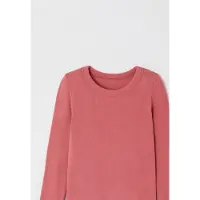 Damart - T-shirt met lange mouwen mix van Thermolactyl Sensitive - Kinderen - Roze - 10 JAAR