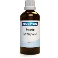 Nova vitae Zwarte komijnolie 100ml