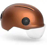 Met Vibe On MIPS Fietshelm Mannen & Vrouwen – Fietshelm E Bike Volwassenen – Speed Pedelec - Maat S (52-56cm) - NTA 8776 – Copper Glossy