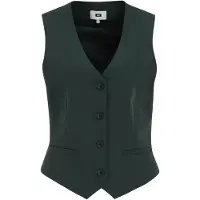 We fashion Bodywarmer donkergroen