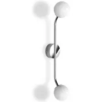 DECOR WALTHER Wandlamp Pep Two Wall Light Chrome