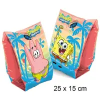 Bestway Kinder zwembandjes / zwemvleugels - SpongeBob - 3-6 jaar - 25 x 15 cm - pvc - zwembad - zwemmen