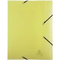 Exacompta Chromaline Pastel Archiefdoos 59370E A4 PP (Polypropeen) Elastiek 25 (B) x 6 (D) x 33 (H) cm Kleurenassortiment 60 mm 8 Stuks