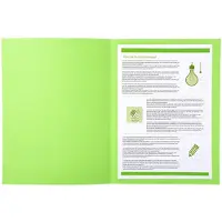 Exacompta Forever Young Dossiermap A4 Groen Manila 100% gerecycled 220 g/m² 250 Stuks