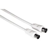 Hama Kabel Coaxiale Antenne TV 00011901 Wit 3 m