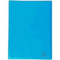 Exacompta Showalbum 85468E A4 Turquoise 40 hoezen 12 Stuks