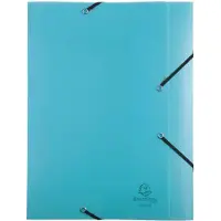 Exacompta Chromaline Pastel Archiefdoos 59170E A4 PP (Polypropeen) Elastiek 25 (B) x 2,5 (D) x 33 (H) cm Kleurenassortiment 25 mm 8 Stuks