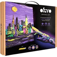 Okto Verf met kleimotief #skyline - New York 30x40 cm - UNI