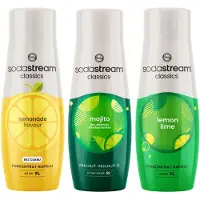 SodaStream - Syropen Set - 3 Stuks - Lemonade - Lemon Lime - Mojito