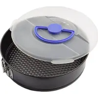 Discountershop Springvorm 26 cm met Deksel – Bakvorm voor Taart en cake – Lekvrij – Voor bakken en bewaren