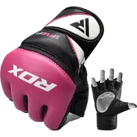 RDX Sports Grappling New Model Ggrf Combat Gloves Zwart L