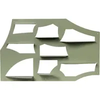 Ferm Living Wandplank Leta Tea Green