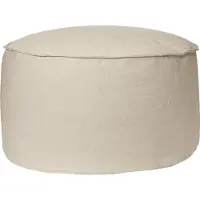 Ferm Living Poef Aun Cotton Off-White 80 cm