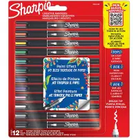 Ginza.se Acryl Markers Set - 12 Kleuren Brushpen