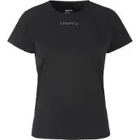 Craft CORE ESSENCE SS TEE 2 W Dames Sportshirt - Zwart