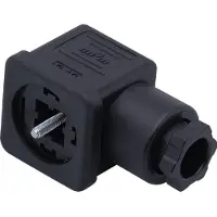 Ifm Electronic Ventilstecker Bauform A E10058 abgewinkelt 1/2 4-pol