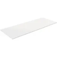 Saniclass Tops Topblad - 120x1.5x46cm - mat wit