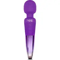 Global Novelties Vibrator Love Toy Nixie RechargeabMassager, Purple Ombre Metallic Paars