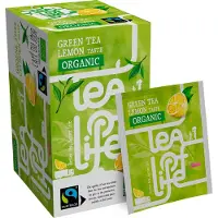 Tea Of Life Green Tea Lemon - Biologisch & Fairtrade - - 25 theezakjes