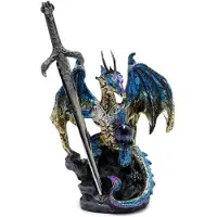 Puckator Drakenbeeld-Storm Sorcerer Warrior- Draak