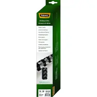 Fellowes Plastic Bindruggen Rond 12mm - Zwart (25 stuks)