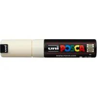 Posca acrylmarker - beitelpunt PC-8K - 8 mm - ivoor