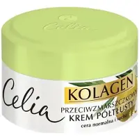 Celia Collagen Olive Anti-Age Crème – Semi-Rijke Textuur – 50 ml – Hydraterend & Rimpelverminderend