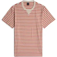 G-Star Shirt beige / rood