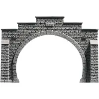 Noch 48052 PROFI plus TT Tunnelportaal 2-sporig Hardschuim model, Geverfd