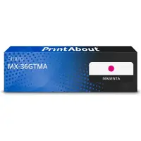 PrintAbout Huismerk Sharp MX-36GTMA Toner Magenta Extra hoge capaciteit