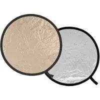 Lastolite Collapsible Reflector 95cm Sunlite/Soft Silver
