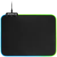 Sharkoon Muismat 1337 V2 360, RGB, Zwart, 270 x 360mm