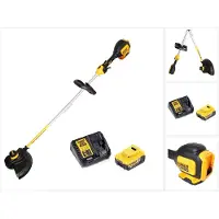 DeWalt DCM 561 PBS Accu grastrimmer 18 V Brushless + 1x accu 4.0 Ah + lader