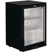 Polar Laag Model Gekoelde Bardisplay | Zwart | 128L | 85(h)x60x52cm